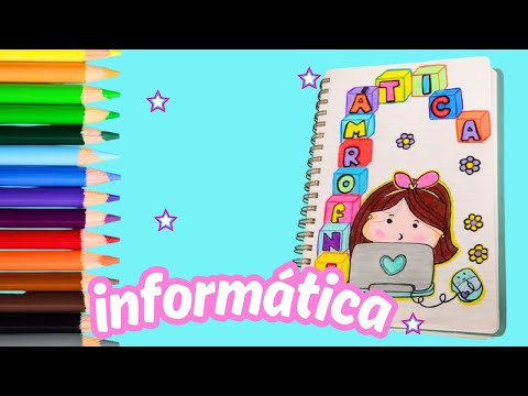 Portada de informática fácil y bonita📝