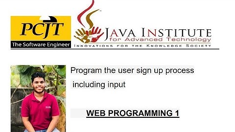Web project Task 02 | Java Institute
