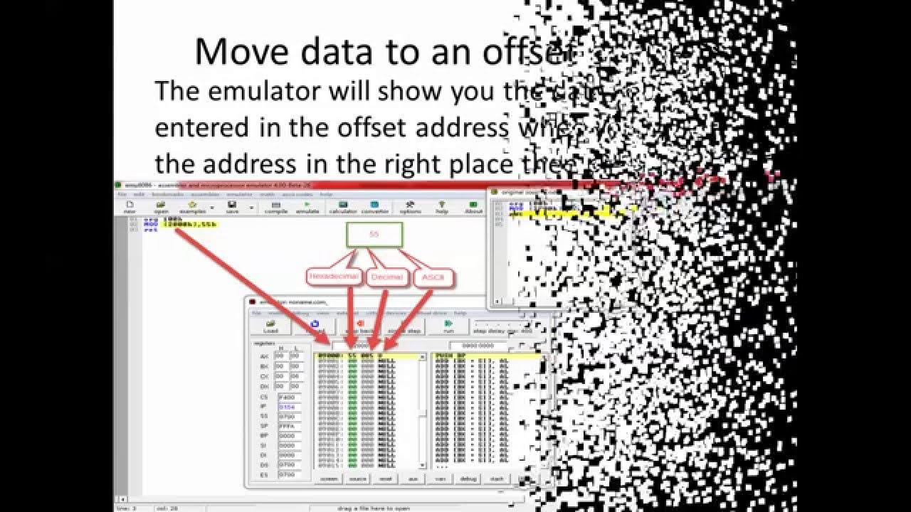 MOV Instruction in Assembly programming language YouTube