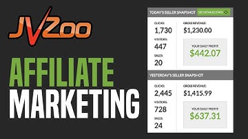 How To Use Jvzoo Affiliate Marketing | Tutorial For Beginners 2024
