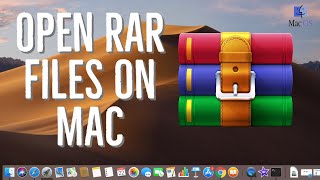 How to Open Rar File on Mac | How to Extract RAR Files on macOS