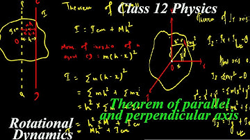 #6 Parallel and perpendicular axis theorem | Rotational Dynamics | Class 12 Physics | In Nepali