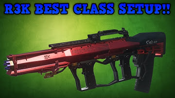 R3K BEST CLASS SETUP INFINITE WARFARE! "BEST CLASS SETUP R3K" CALL OF DUTY INFINITE WARFARE!