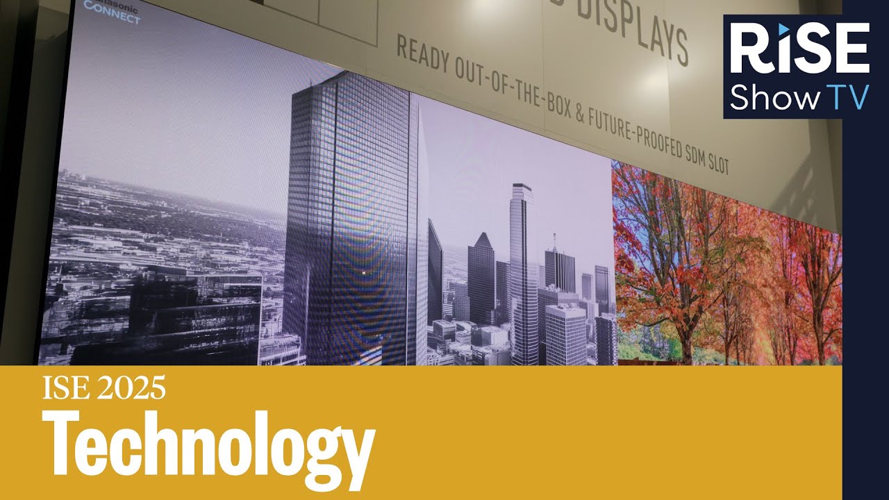Panasonic's first LED display system | Tech debut | ISE 2025 - YouTube