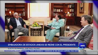 Embajadora de Estados Unidos se reúne con el presidente electo de Panamá | Nex Noticias