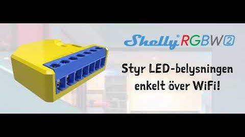 Shelly RGBW2