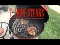 Grill a Perfect T- Bone Steak On a Weber Charcoal Grill