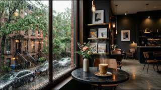 Urban Cool, Quiet Rain | Cozy Brooklyn Neo-Soul Jazz for Anxiety Relief &amp; Deep Sleep