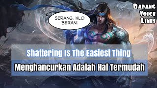 Badang Voice and Quotes Mobile Legends dan Artinya