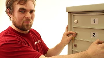 How to change a tenant door on a 4C and CBU mailbox