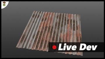 Live Game Development - Chill Stream - Making Materials and Models For A New Project