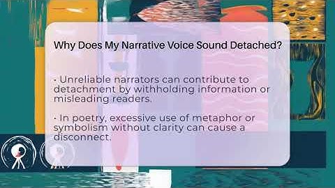 Why Does My Narrative Voice Sound Detached? - The Prose Path