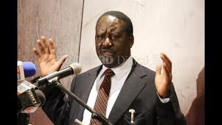 Raila Odinga speaks on meeting with IEBC Chair Wafula Chebukati