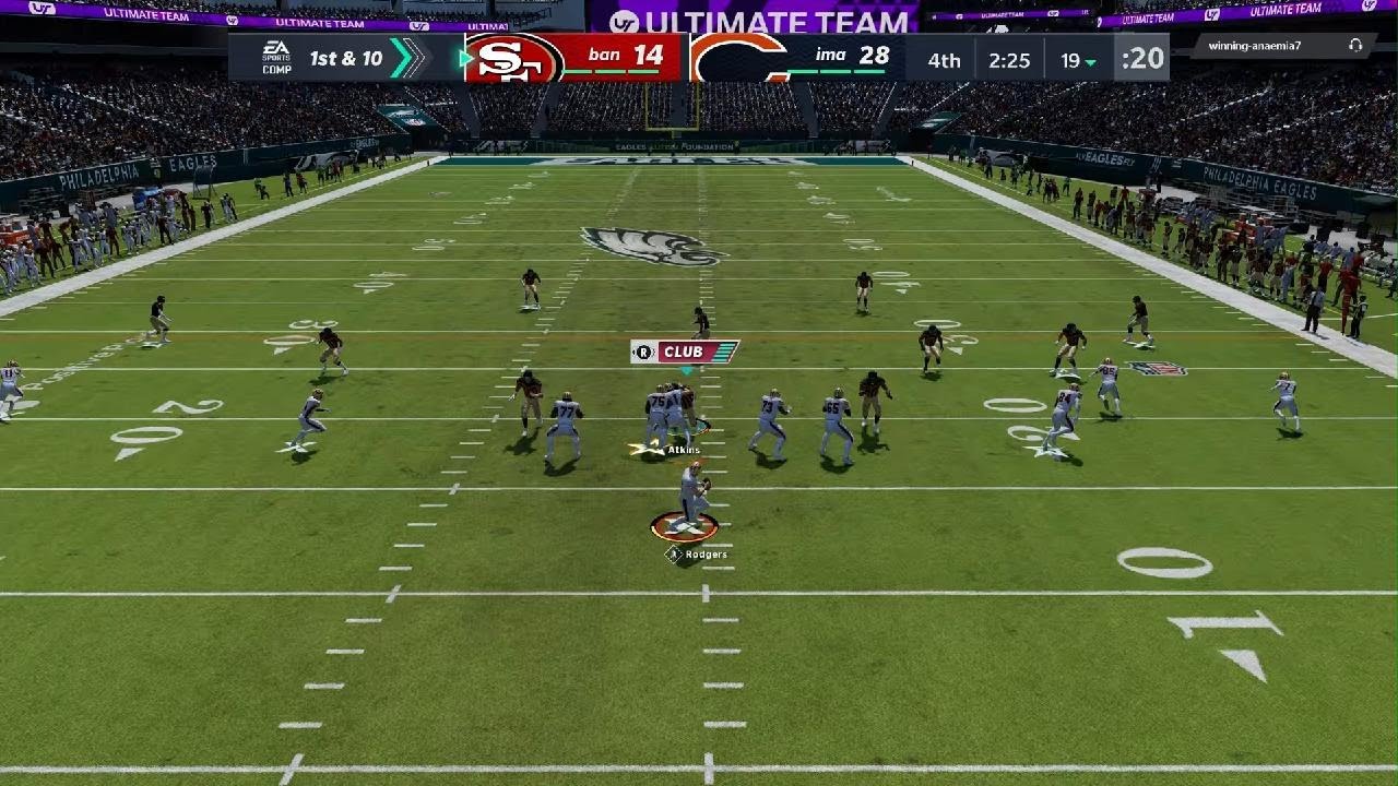 Madden NFL 22 KYLE PITTS WRECKED