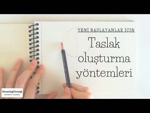 Yeni başlayanlar için Portre taslağı nasıl çıkarılır ? Taslak oluşturma yöntemi