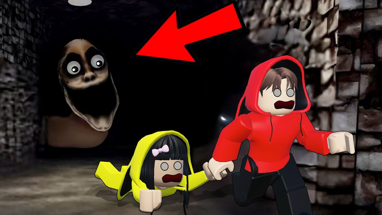 Yuta, Mio Dan Baby Celine Dikejar Banyak Hantu Dan Monster Di Dalam Labirin Misterius || ROBLOX