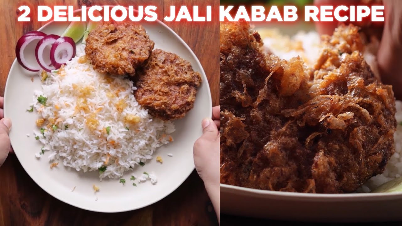 2 Delicious Jali Kabab Recipe YouTube