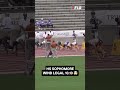 Dillon Mitchell runs wind legal 10.10 (+1.8) in Texas Relays Prelims 🤯