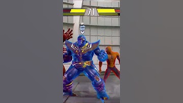 Spiderman Vs Thanos | Marvel vs Capcom: Infinite