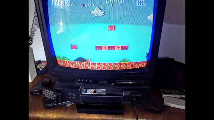 Sharp Nes Tv (game televition) umboxing modded rem...