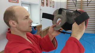 Дмитрий Самохвалов  самбо слепых   разминка и тренировка слепых и слабовидящих самбистов