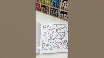 #minitutorial #coloring #cocowyo #ohuhumarkers