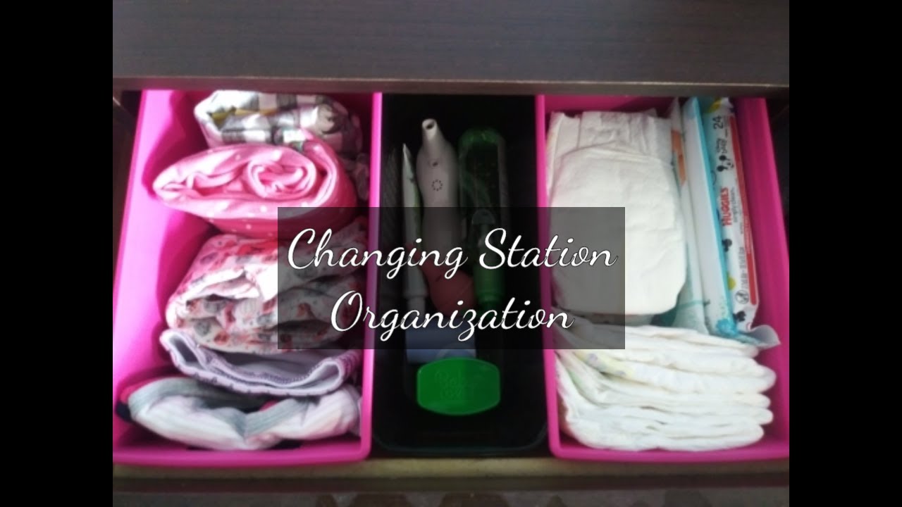 Baby Changing station ORGANIZATION on a BUDGET 2019 MINIMAL YouTube