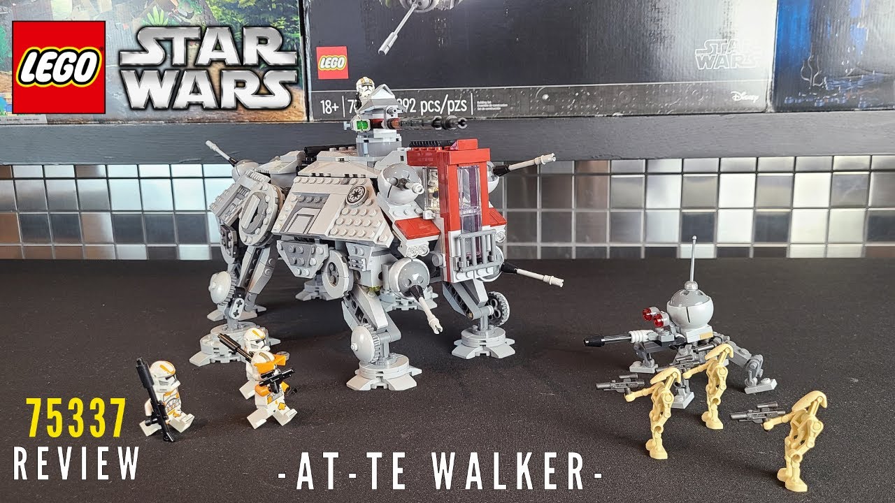 Lego Star Wars AT-TE Walker review