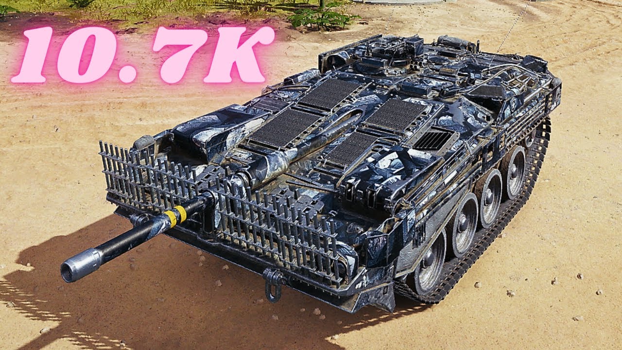 Strv 103B 10.7K Damage 5 Kills World of Tanks Replays - YouTube