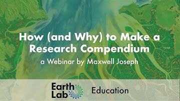 How (and Why) to make a Research Compendium Webinar