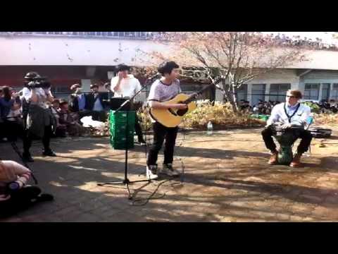 [120409 KonKuk Live]  BuskerBusker - 시원한 여자