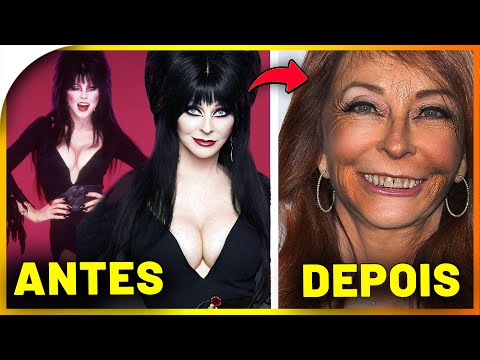 O que houve com o elenco ELVIRA A RAINHA DAS TREVAS ? (1988) Antes e depois ATUALIZADO