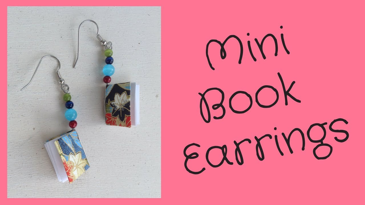 Earrings mini book