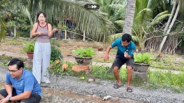 EM GÁI SÀI GÒN XUỐNG TRẢI NGHIỆM CÂU CÁ RÔ KHỦNG 650 G - CHÒI LÁ QUÊ # T141