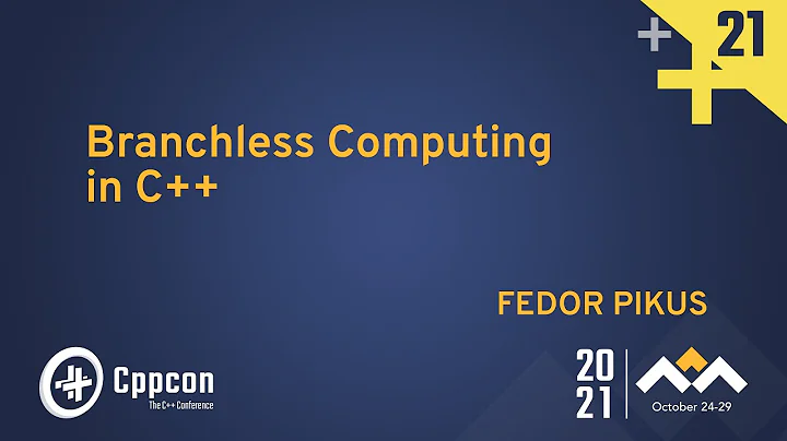 Branchless Programming in C++ - Fedor Pikus - CppC...