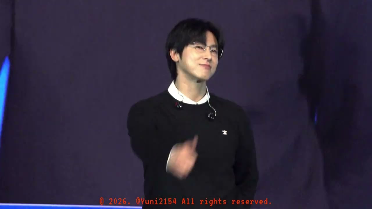 260206 2026 U-KNOW B-day PARTY [AGENDA 26] Yunho Oppa reappears