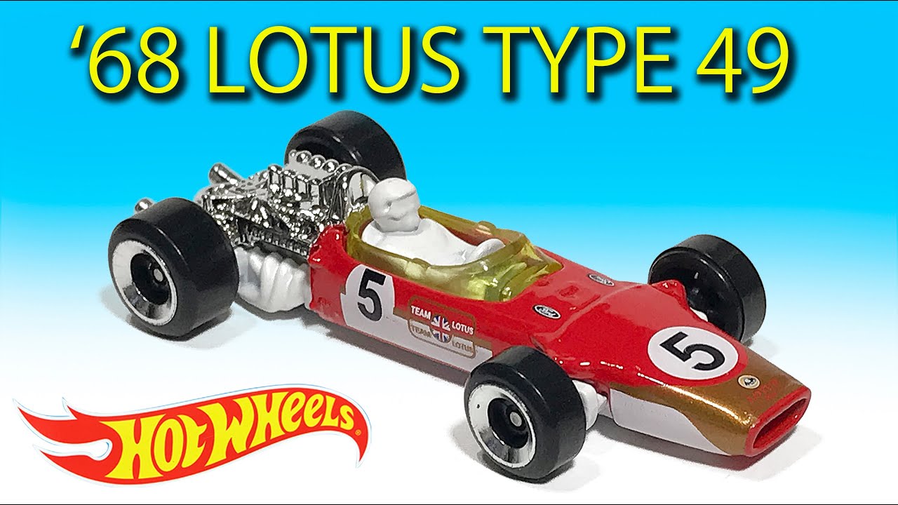 ミニカー紹介〉ホットウィール Hot Wheels '68 LOTUS TYPE 49 ロータス