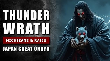 Sugawara no Michizane & Thunder Beast Raijin | Japan Great Onryo Legend Yokai