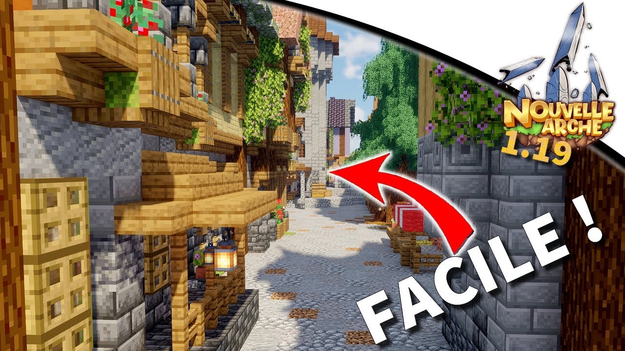COMMENT CONSTRUIRE UNE VILLE FANTASTIQUE ? - MINECRAFT : Survie 1.19.2