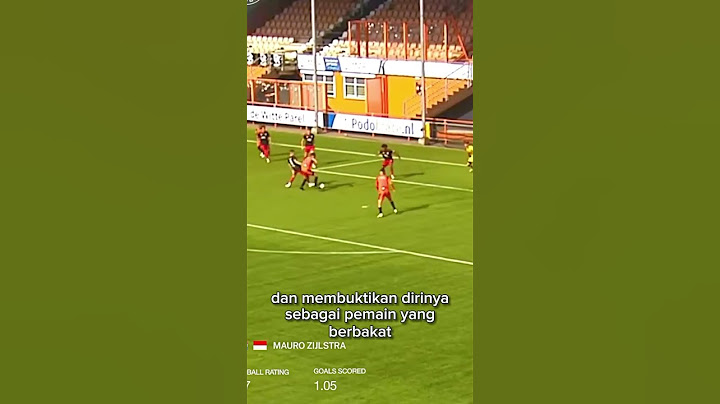 Ini dia goal goal Mauro Zijlstra calon pemain Naturalisasi Timnas Indonesia
