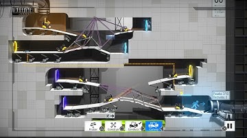BRIDGE CONSTRUCTOR: PORTAL #6 | MEJOR MÉTODO / EASIEST WAY