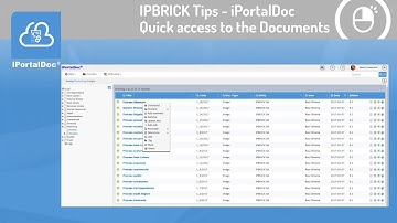 IPBRICK.TIPS - iPortalDoc - Quick access to the documents