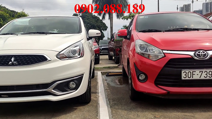 So sánh toyota wigo với mitsubishi mirage năm 2024