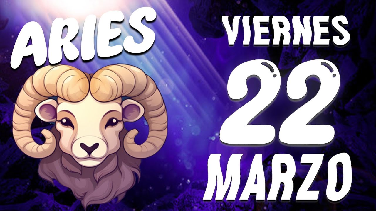 💸TE LLEGA UNA IMPORTANTE SUMA DE DINERO🤑 Aries ♈ REN 🔮 Horoscopo De Hoy ...