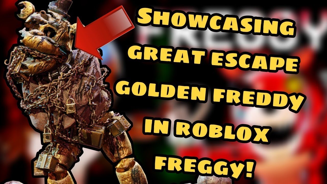 i bought [great escape golden freddy] (FREGGY roblox) - YouTube