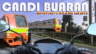 Motovlog 32 : Motoride Keliling Hunting Kereta Api KRL di Jalur Klender - Buaran