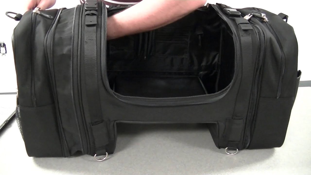 IN-DEPTH LOOK: Saddleman TS3200DE Deluxe Tail Bag - YouTube