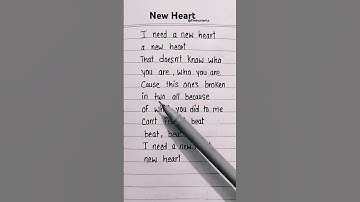 Thumbnail of Crash Adams - New Heart lyrics #crashadams #heart #newheart #crash #lyrics