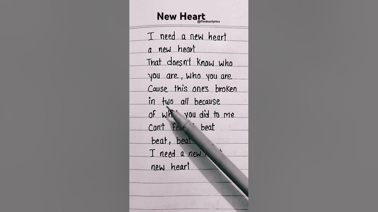 Crash Adams - New Heart lyrics #crashadams #heart #newheart #crash #lyrics
