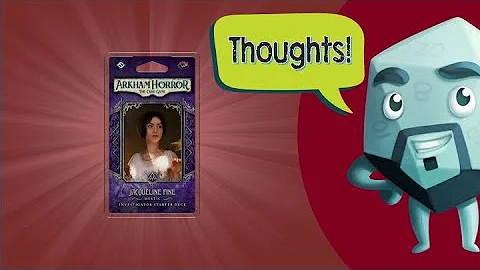 Arkham LCG Starter Deck: Jacqueline Fine - with Ze...